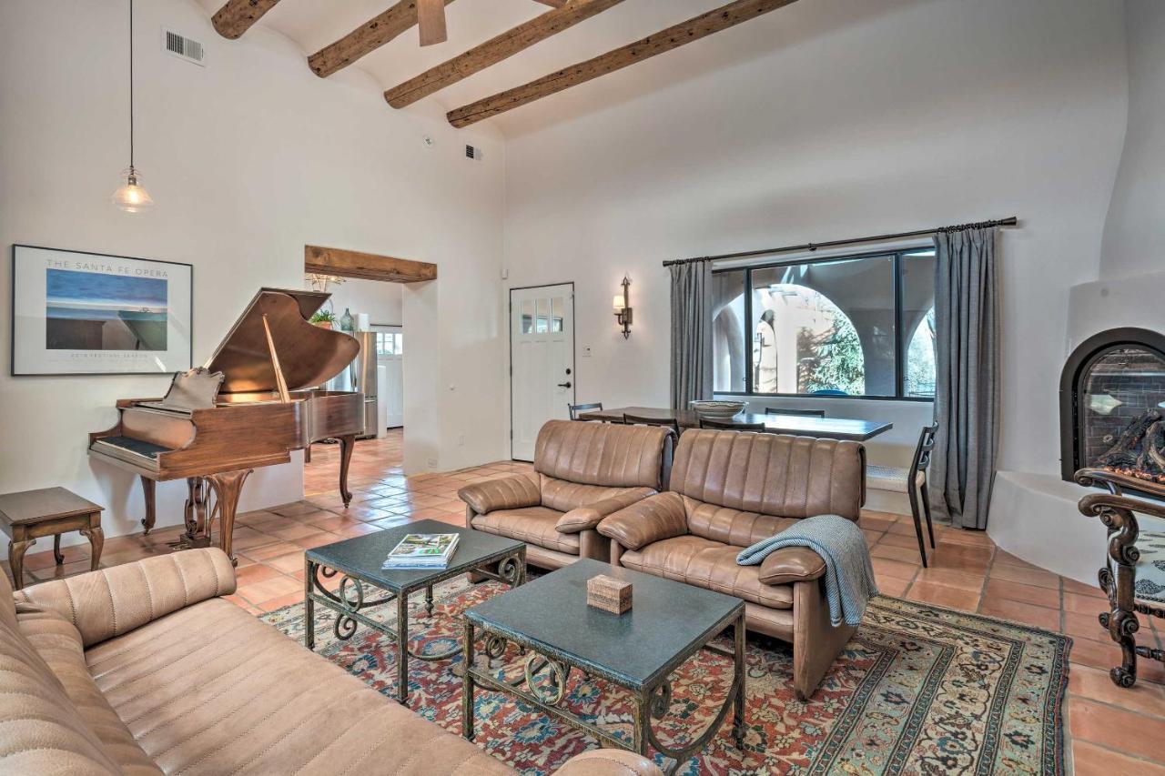 Вилла Adobe House With Patio - Walk To Dtwn Plaza And Shops! Санта-Фе Экстерьер фото